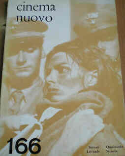 CINEMA NUOVO magazine side cover Issue 166 November/December 1963