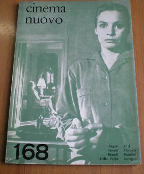 CINEMA NUOVO magazine side cover Issue 168 March/April 1964