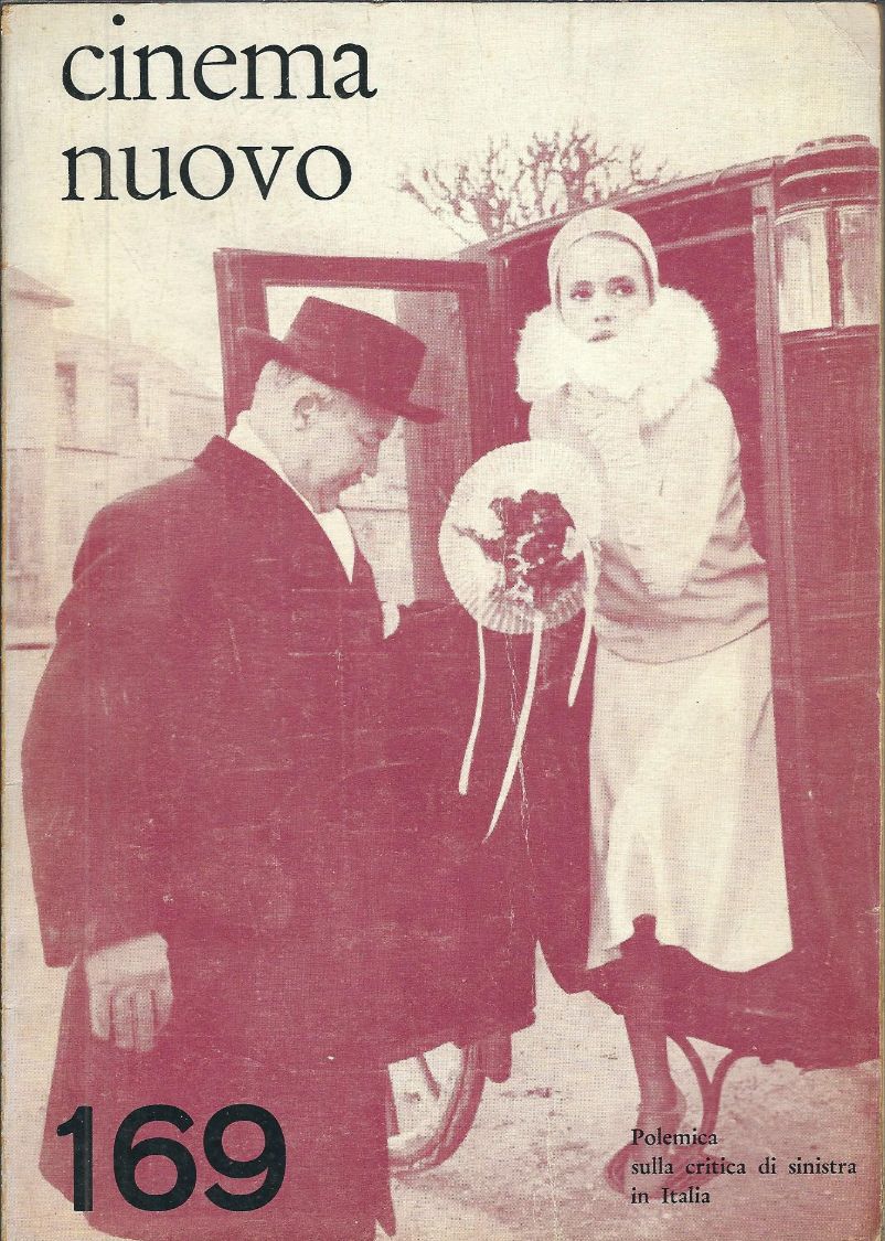 CINEMA NUOVO magazine side cover Issue 169 May/June 1964