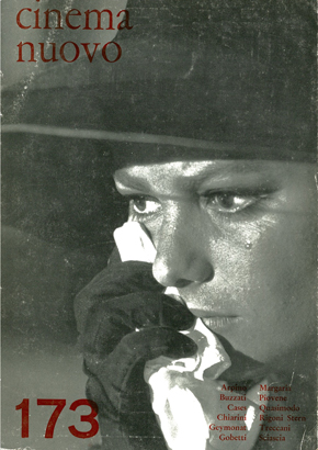 CINEMA NUOVO magazine side cover Issue 173 January/February 1965