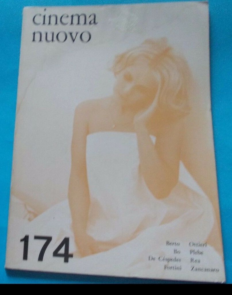 CINEMA NUOVO magazine side cover Issue 174 March/April 1965