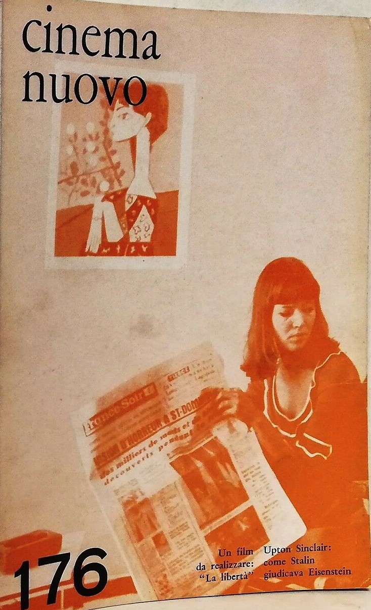 CINEMA NUOVO magazine side cover Issue 176 July/August 1965