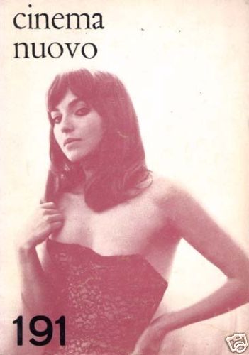 CINEMA NUOVO magazine side cover Issue 191 January/February 1968