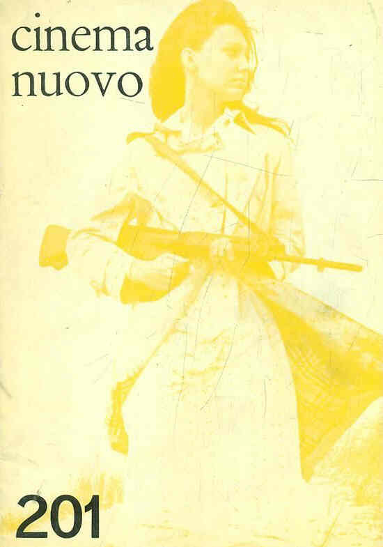 CINEMA NUOVO magazine side cover Issue 201 September/October 1969