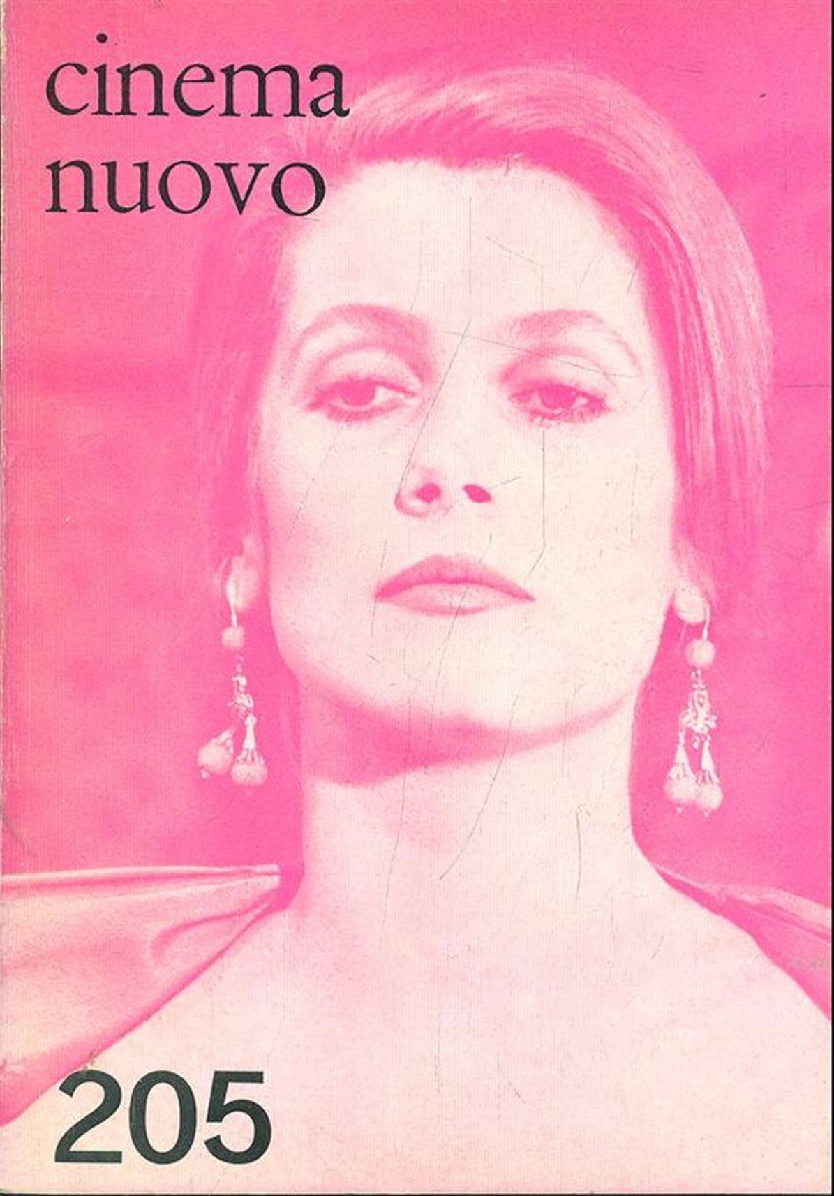 CINEMA NUOVO magazine side cover Issue 205 May/June 1970