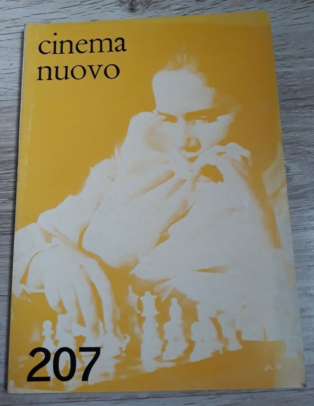 CINEMA NUOVO magazine side cover Issue 207 September/October 1970