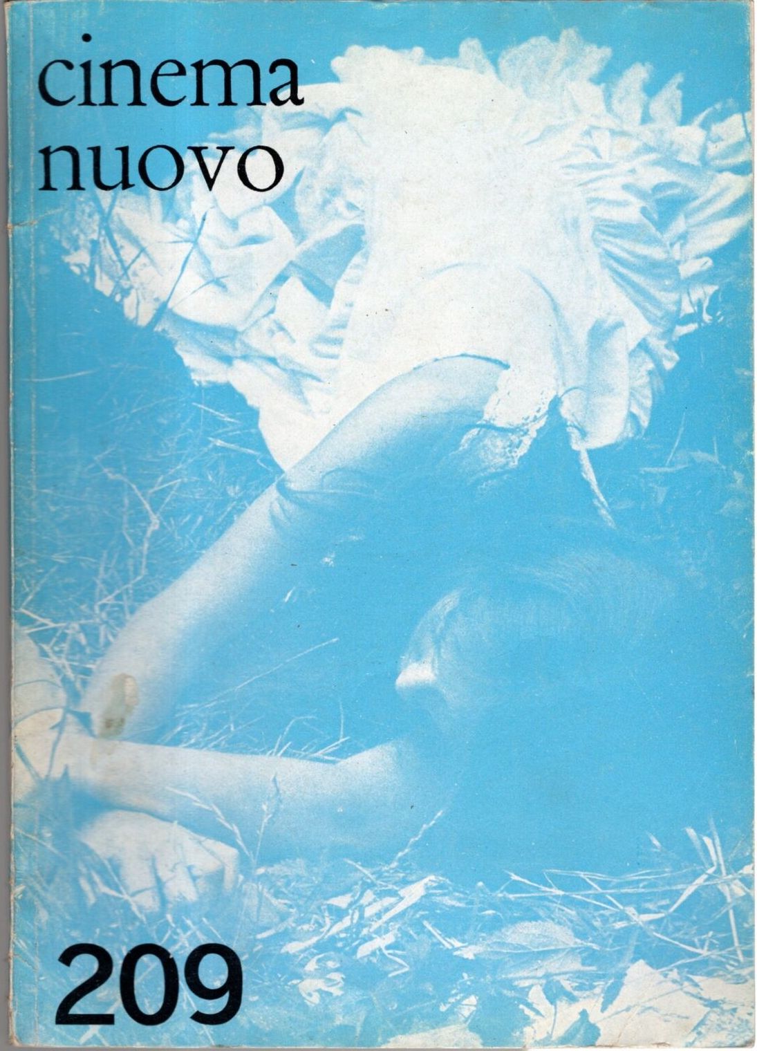 CINEMA NUOVO magazine side cover Issue 209 January/February 1971