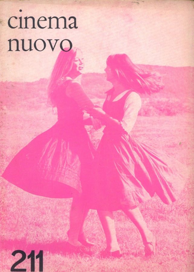 CINEMA NUOVO magazine side cover Issue 211 May/June 1971