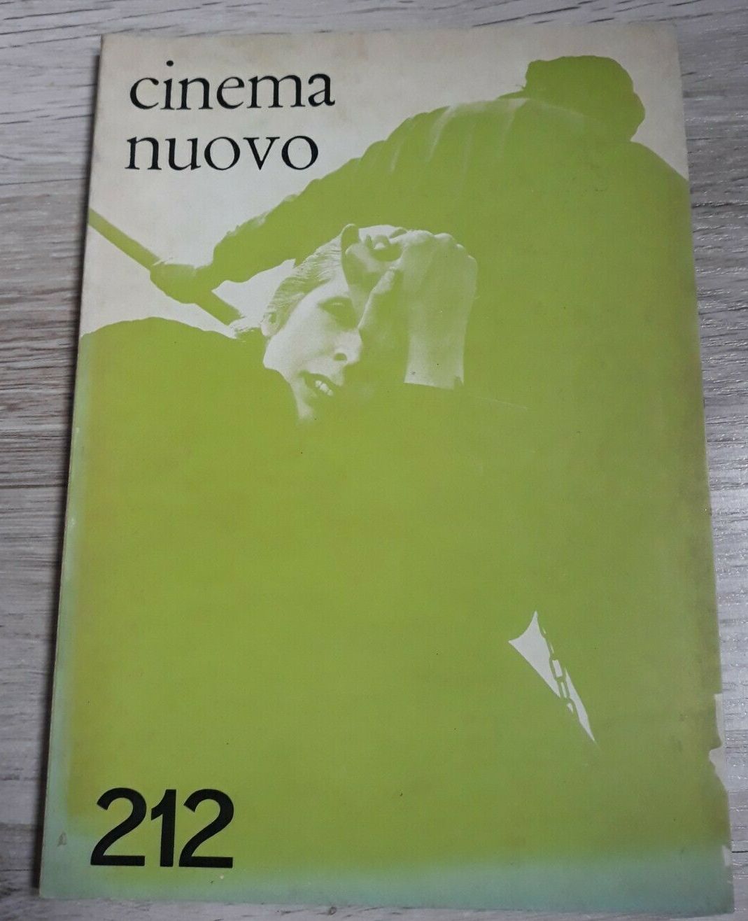CINEMA NUOVO magazine side cover Issue 212 July/August 1971