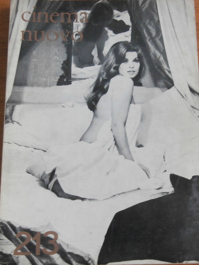 CINEMA NUOVO magazine side cover Issue 213 September/October 1971