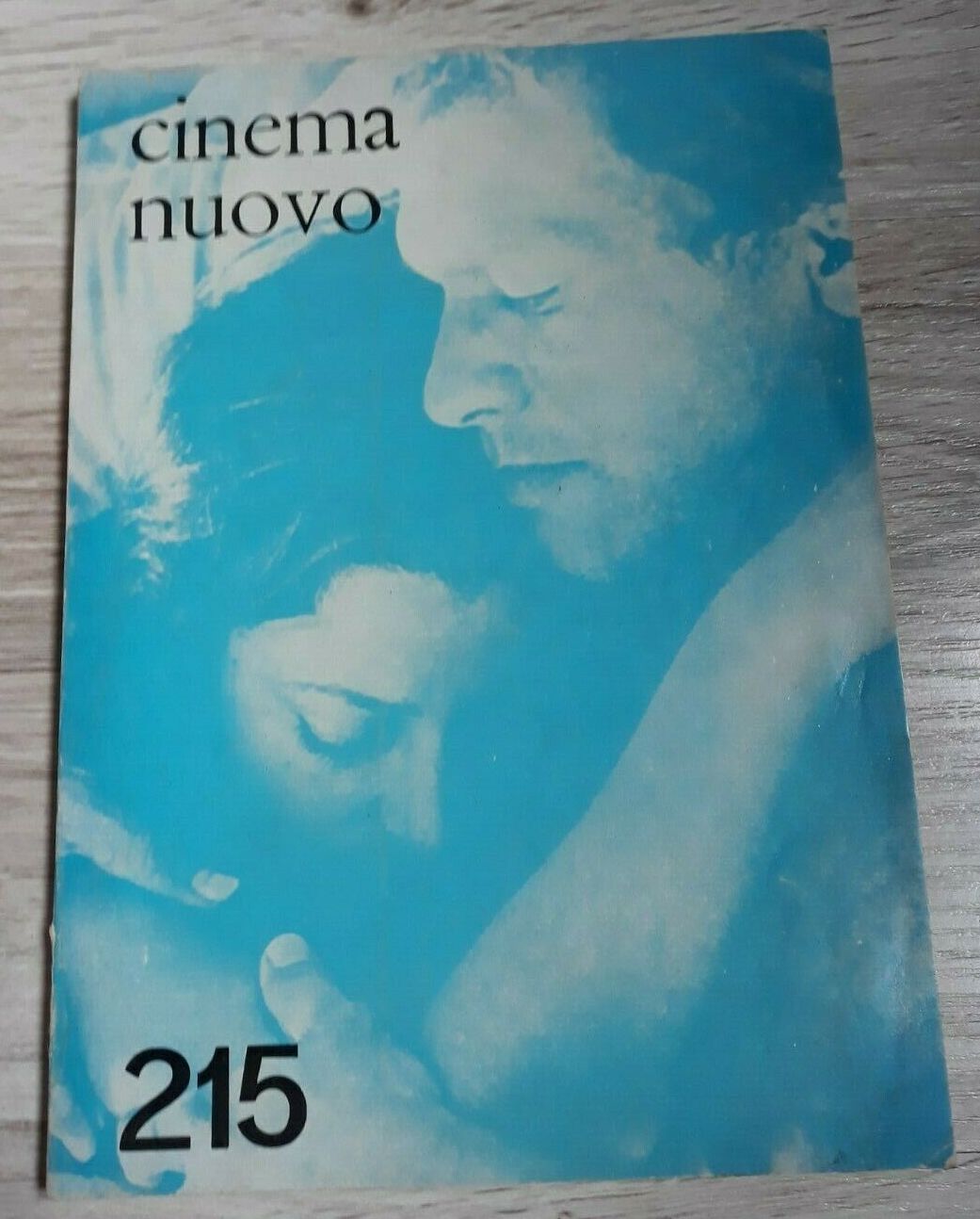 CINEMA NUOVO magazine side cover Issue 215 January/February 1972