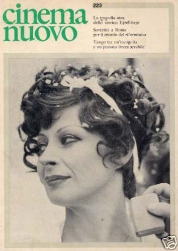 CINEMA NUOVO magazine side cover Issue 223 May/June 1973
