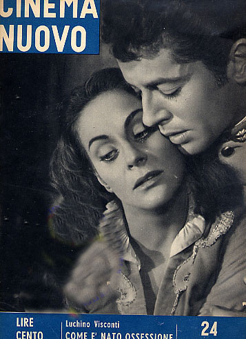 CINEMA NUOVO magazine side cover Issue 24 December 1953