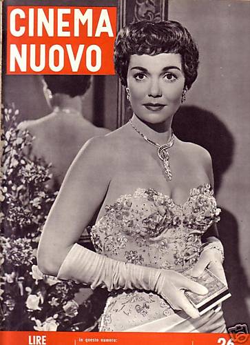 CINEMA NUOVO magazine side cover Issue 26 December 1953