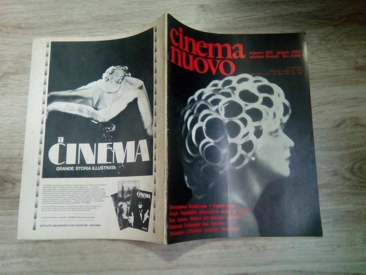 CINEMA NUOVO magazine side cover Issue 283 May/June 1983