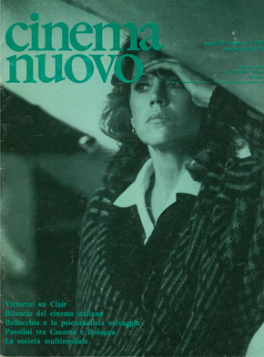 CINEMA NUOVO magazine side cover Issue 300 March/April 1986