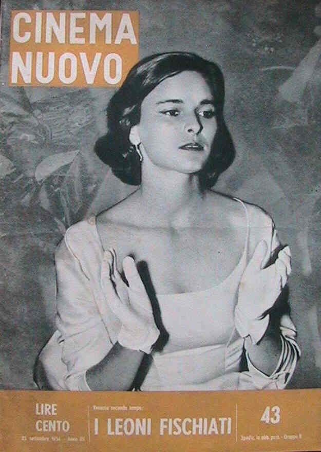 CINEMA NUOVO magazine side cover Issue 43 September 1954