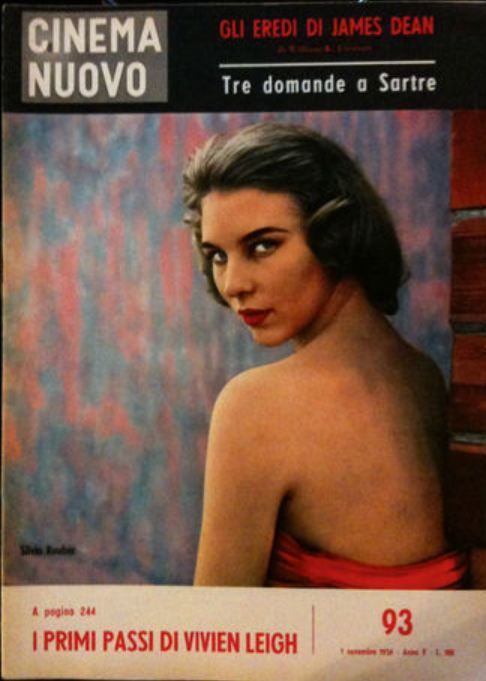 CINEMA NUOVO magazine side cover Issue 93 November 1956