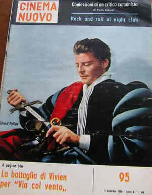 CINEMA NUOVO magazine side cover Issue 95 December 1956