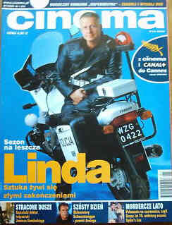 CINEMA (Po) magazine side cover January 2001