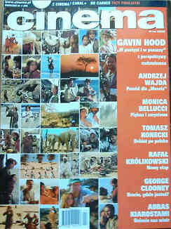 CINEMA (Po) magazine side cover April 2001