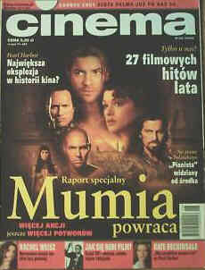 CINEMA (Po) magazine side cover June 2001