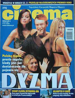 CINEMA (Po) magazine side cover March 2002