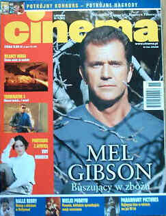 CINEMA (Po) magazine side cover November 2002