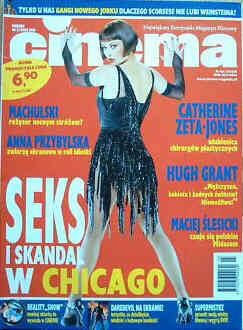 CINEMA (Po) magazine side cover March 2003