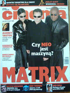 CINEMA (Po) magazine side cover November 2003