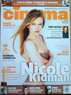 CINEMA (Po) magazine side cover February 2004