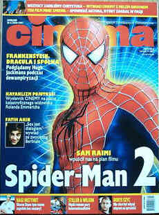 CINEMA (Po) magazine side cover April 2004