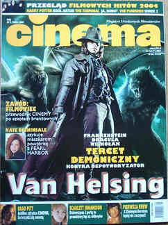 CINEMA (Po) magazine side cover May 2004