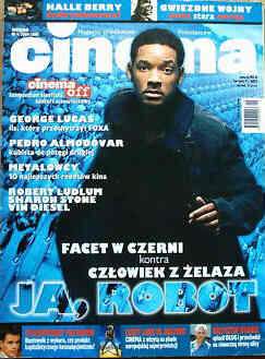 CINEMA (Po) magazine side cover September 2004