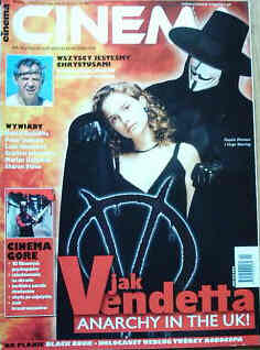 CINEMA (Po) magazine side cover April 2006