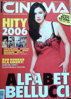 CINEMA (Po) magazine side cover June 2006