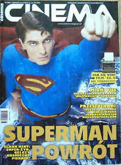 CINEMA (Po) magazine side cover August 2006