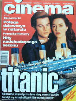 CINEMA (Po) magazine side cover February 1998