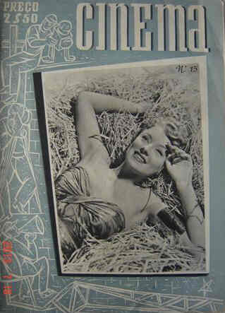 CINEMA (Pt) magazine side cover Issue 15  1938
