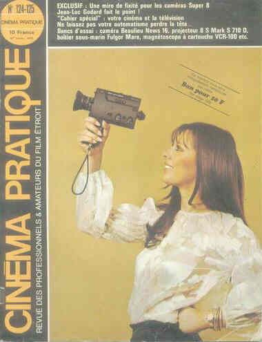 CINEMA PRATIQUE magazine side cover Issue 124/125  1973