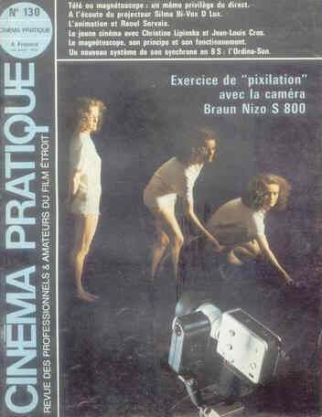 CINEMA PRATIQUE magazine side cover Issue 130  1974