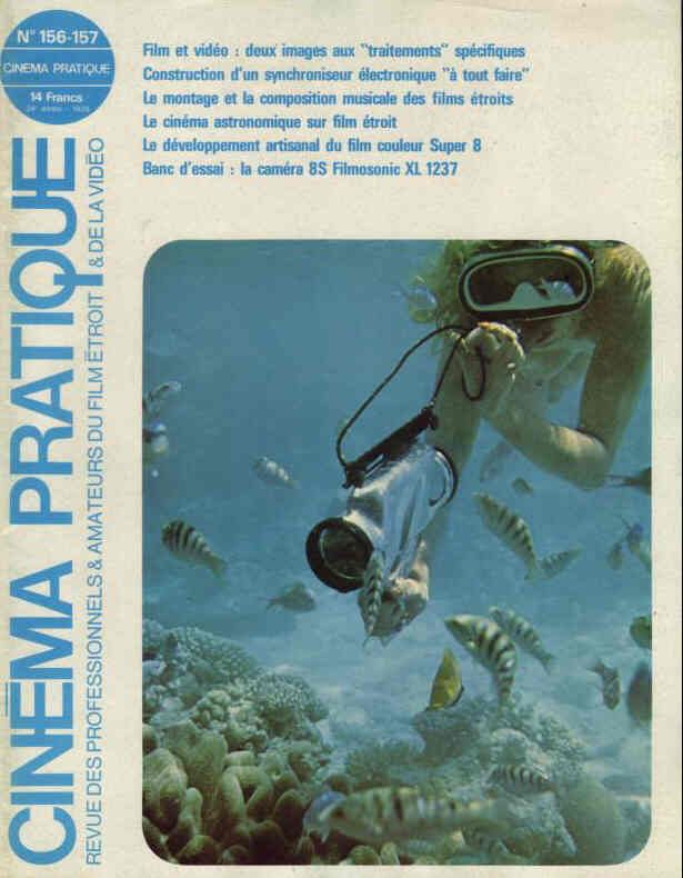 CINEMA PRATIQUE magazine side cover Issue 156/157  1978