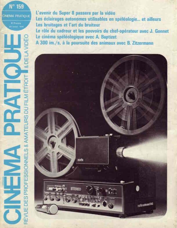 CINEMA PRATIQUE magazine side cover Issue 159  1978