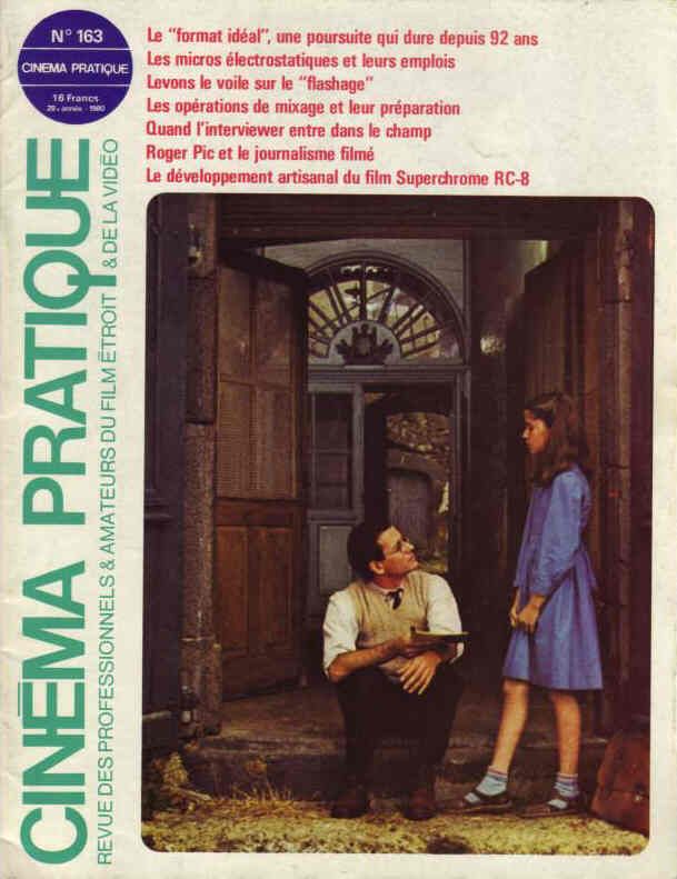 CINEMA PRATIQUE magazine side cover Issue 163  1979