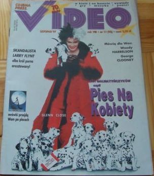 CINEMA PRESS VIDEO magazine side cover November 1997