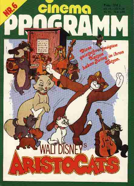 CINEMA PROGRAMM magazine side cover Issue 6  
