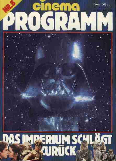 CINEMA PROGRAMM magazine cover Issue 8  