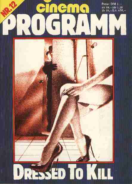 CINEMA PROGRAMM magazine cover Issue 12  
