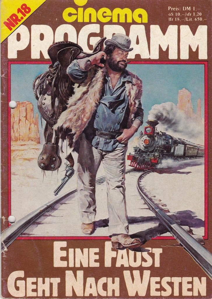 CINEMA PROGRAMM magazine side cover Issue 18  