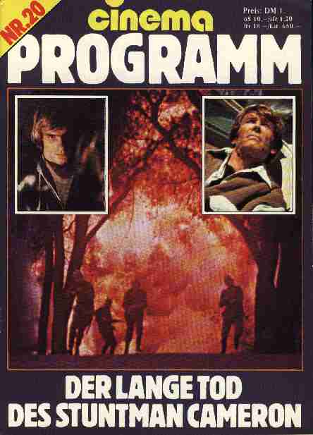 CINEMA PROGRAMM magazine side cover Issue 20  